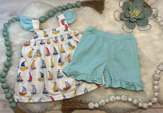 Sailboat Short Set