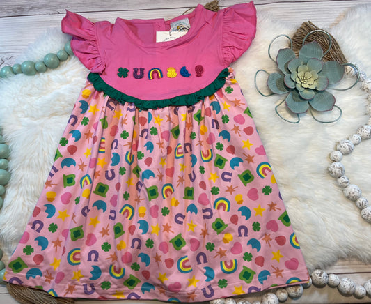 Lucky Charms French Knot Dress