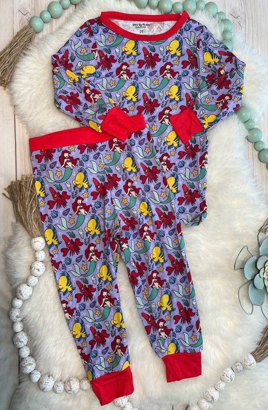 Mermaid Bamboo Pant Set