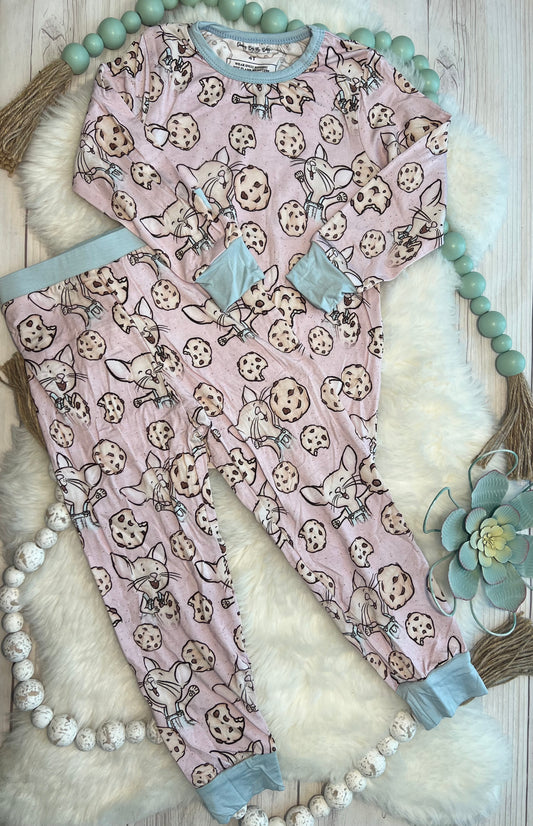 Mouse Cookie Bamboo Pant Set